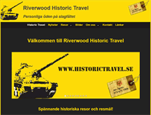 Tablet Screenshot of historictravel.se